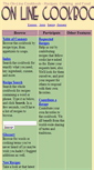 Mobile Screenshot of online-cookbook.com